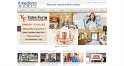 Desktop Screenshot of amedorehomes.com